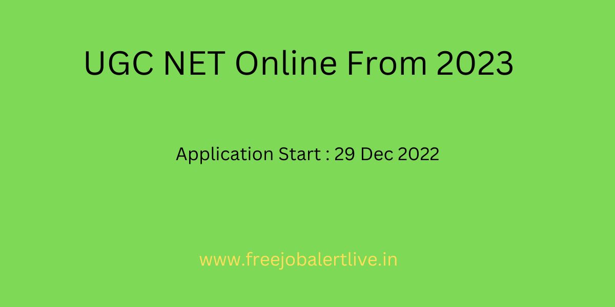 UGC NET Online From