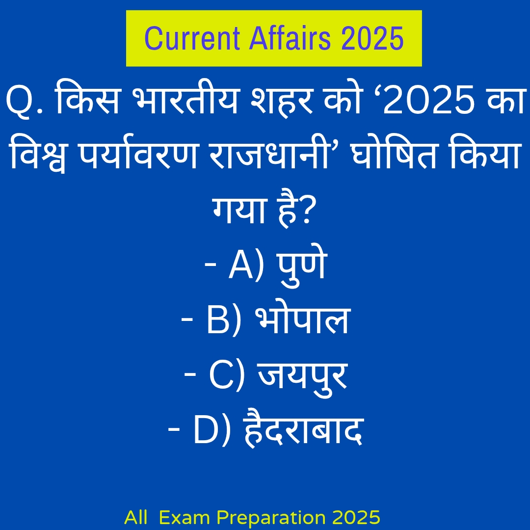 15 फरवरी 2025 करेंट अफेयर्स MCQ 